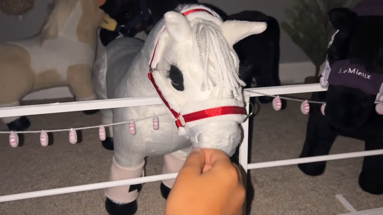 Christmas Night Routine With My LeMieux Toy Ponies