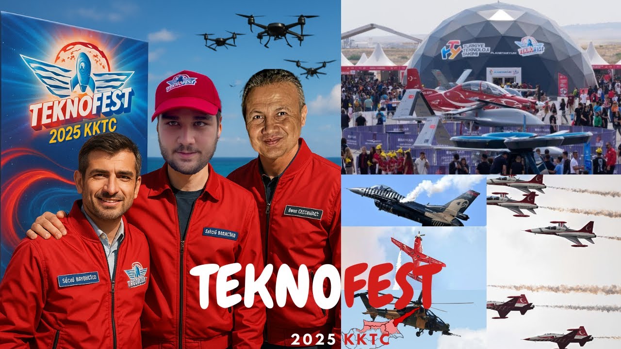 İLK KEZ TEKNOFEST'E GİTTİM !! - KKTC 2025🚀