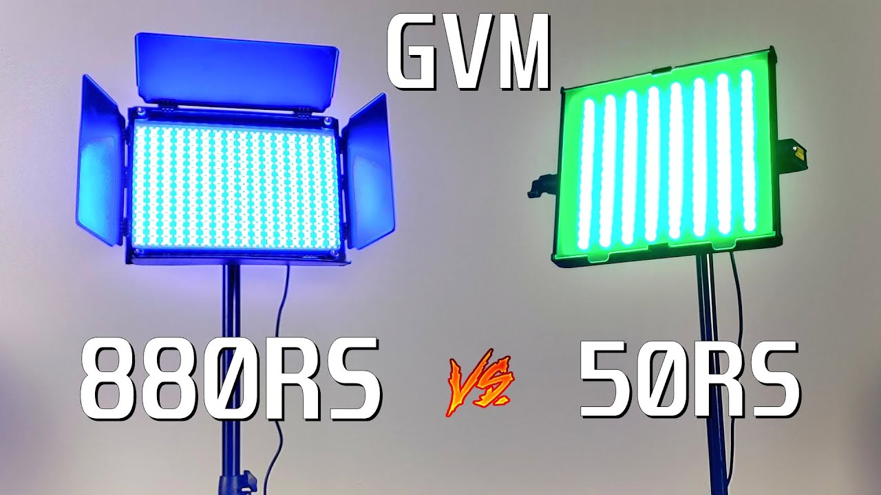 GVM 880RS RGB LED-Panel | eine DEUTLICHE Verbesserung