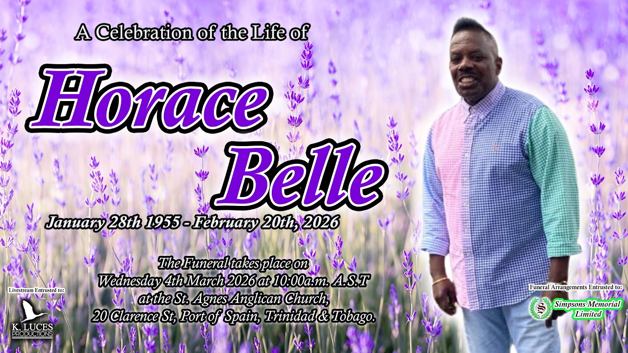 Funeral Service of Horace Belle