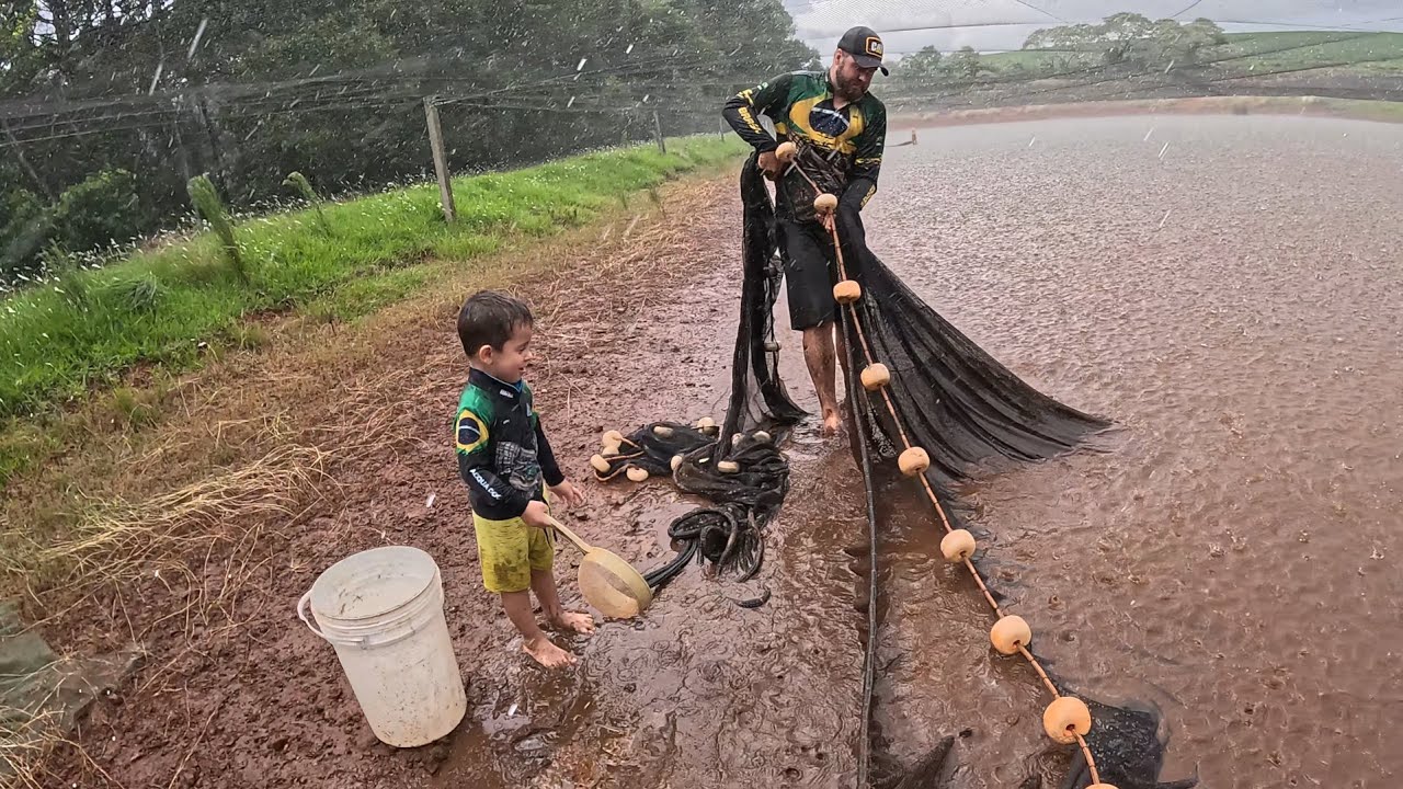 Que banho de chuva