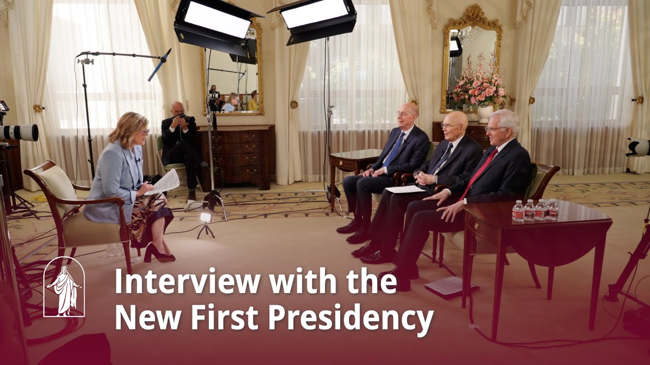 New First Presidency Discusses Key Issues and Shares Hopes for the World