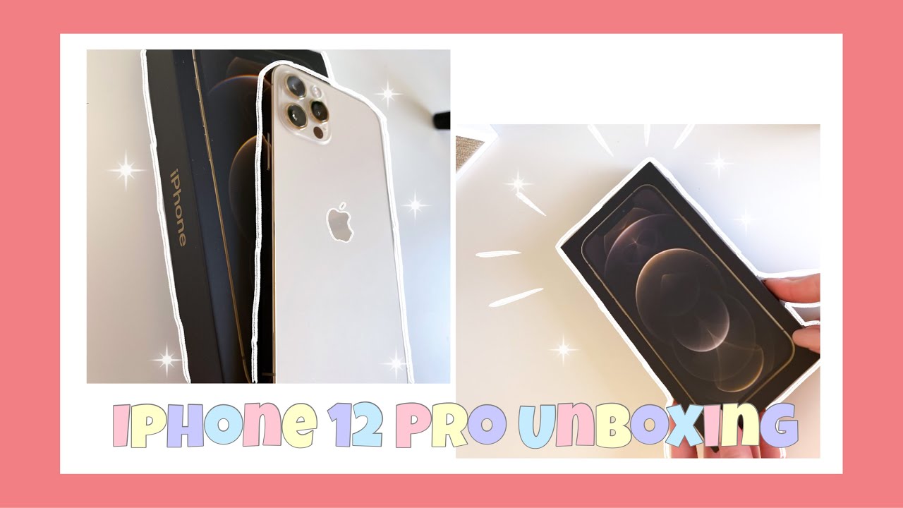 Iphone 12 pro unboxing + Accessories 🍎📱📦