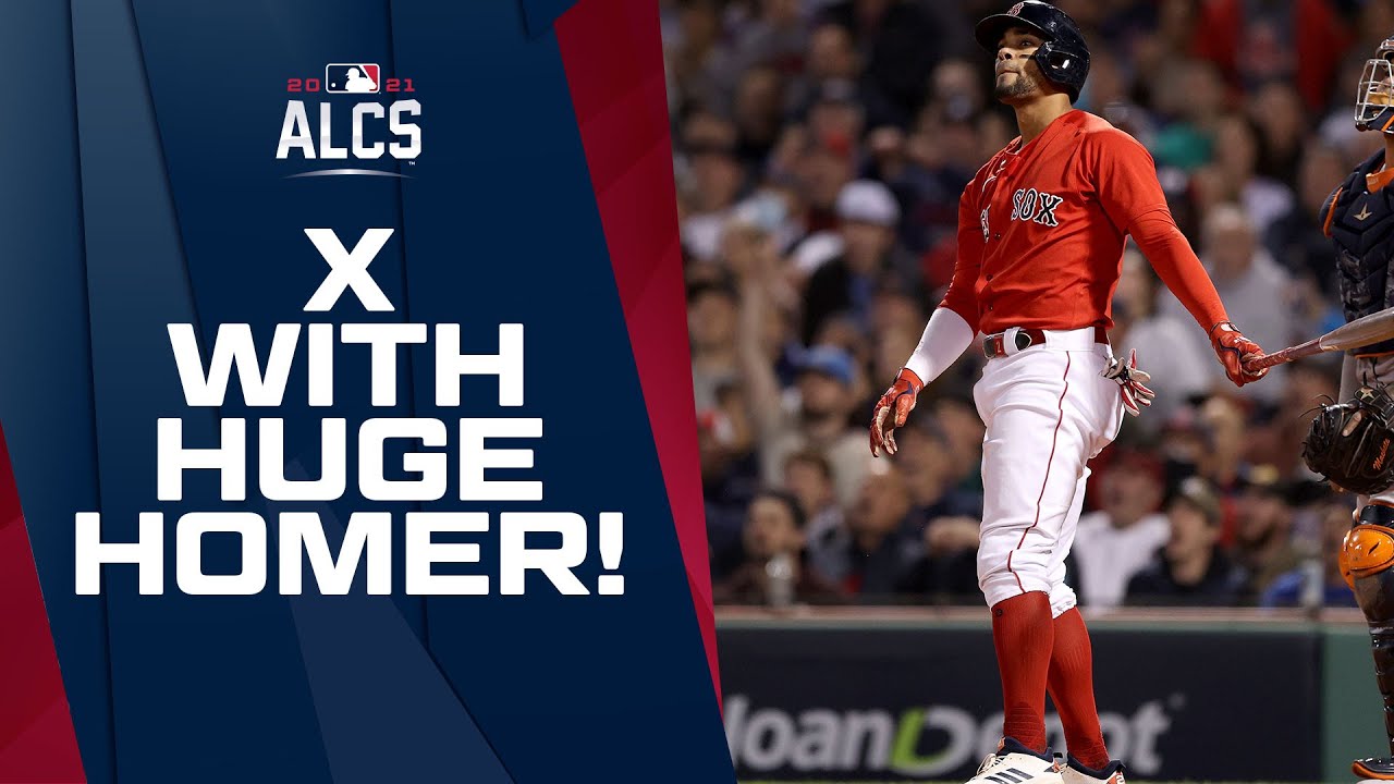 X GON GIVE IT TO YA! Red Sox Xander Bogaerts goes OVER THE MONSTER to put Boston up in ALCS Game 4!