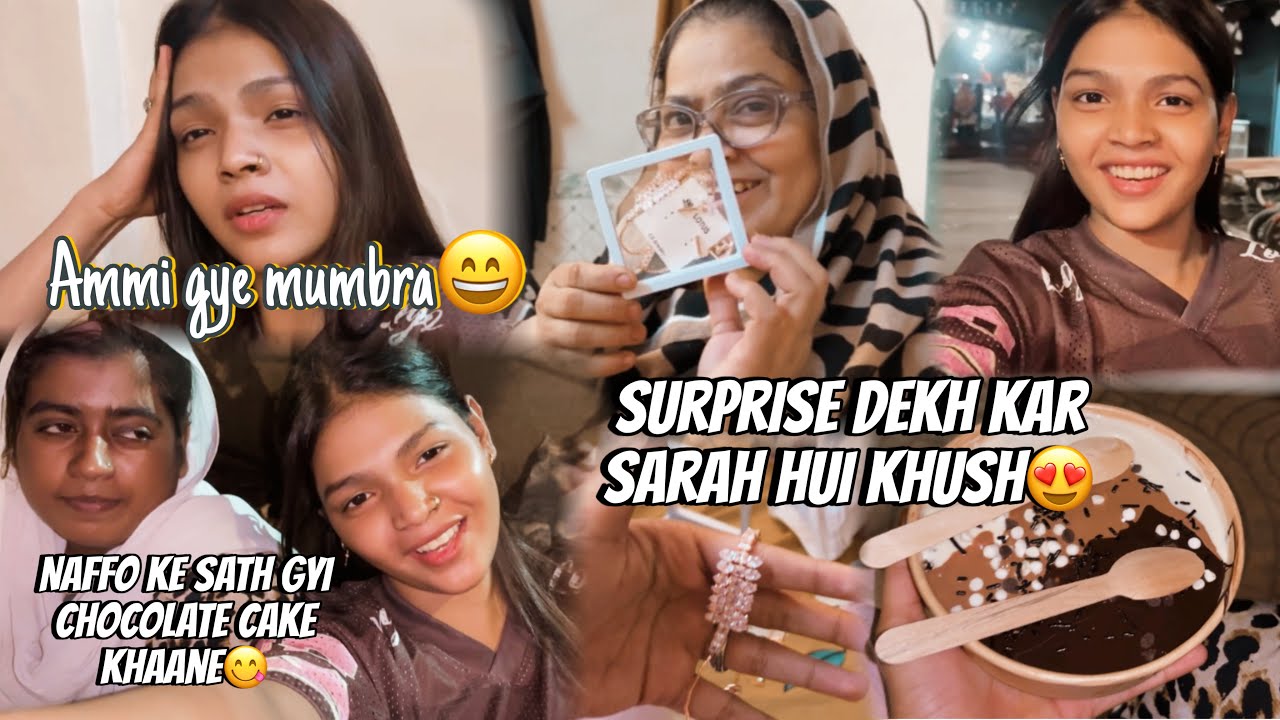 Ammi laaye sarah ke liyee surprise😭 | mumbra se kiye didi ki shopping 🛍️ | SARAH’S VLOG