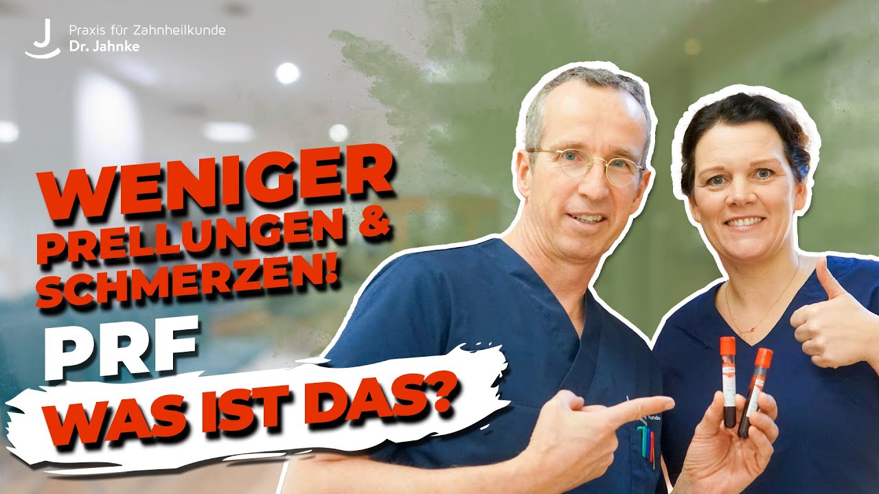 Weniger Schwellung & weniger Schmerzen! PRF - Wie funktioniert das? | Vorteile und Kosten