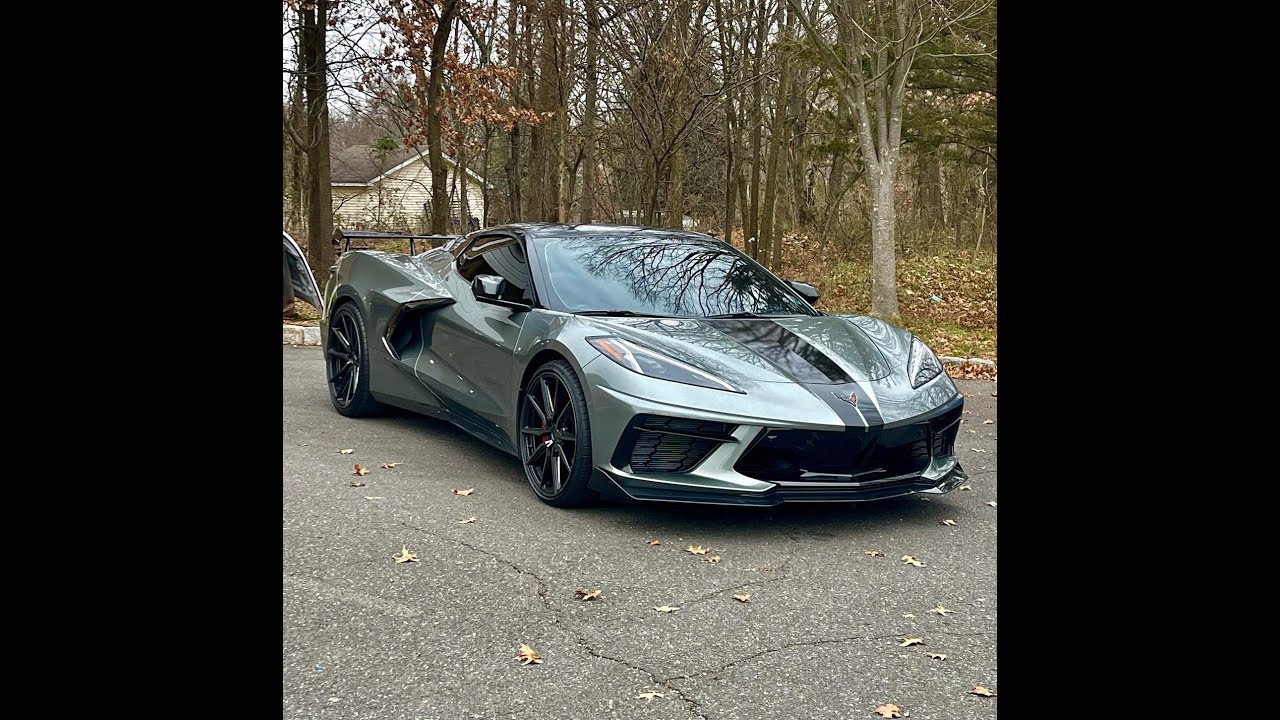 2022 Corvette Racing Stripes and Vinyl Wrap