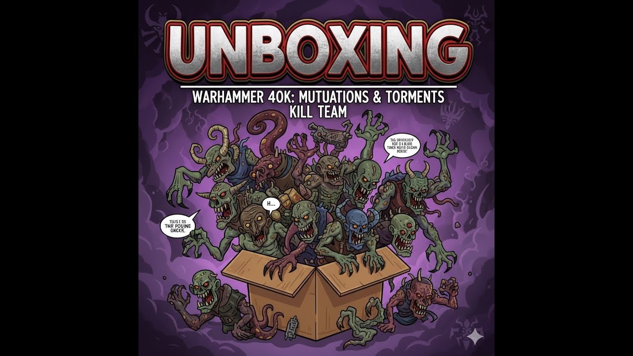 Unboxing Chaos Cult - Cultistas del Caos, mutaciones y tormentos