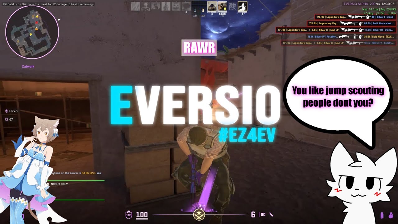 CS2 HvH Highlights | Eversio.dev
