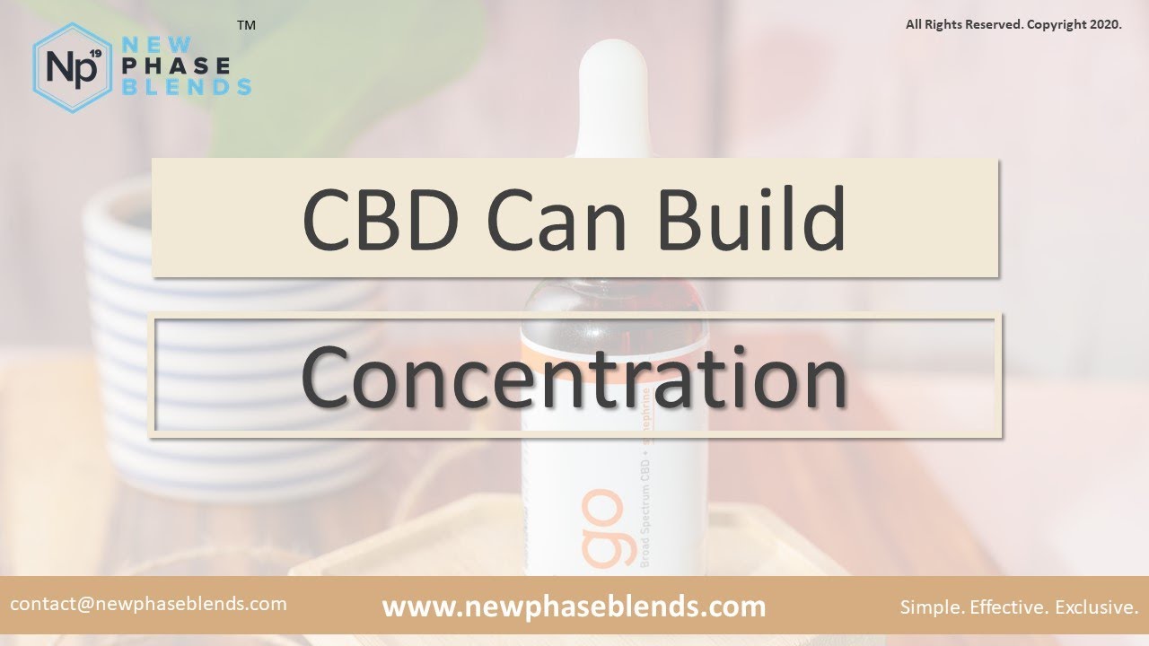 CBD for Enhanced Concentration?!