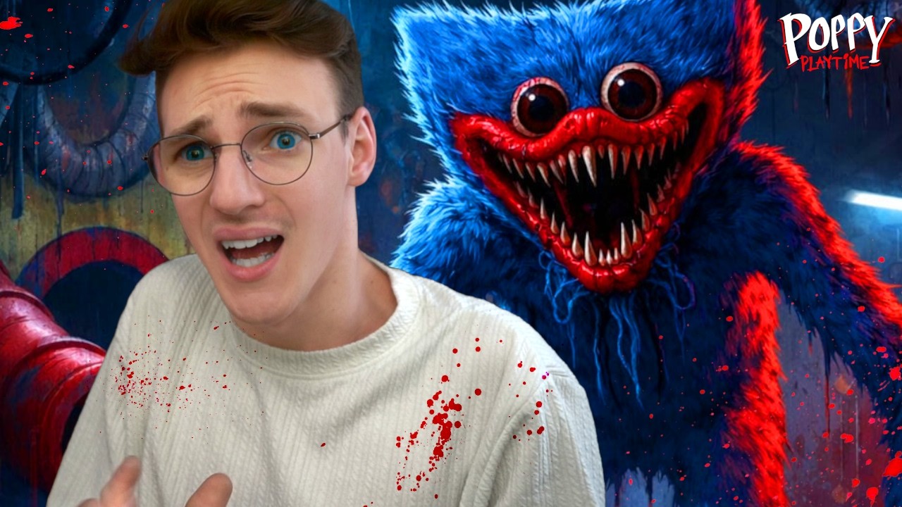 Ich spiele Poppy Playtime zum 1. MAL… und werde am Ende GEJAGT! 😱