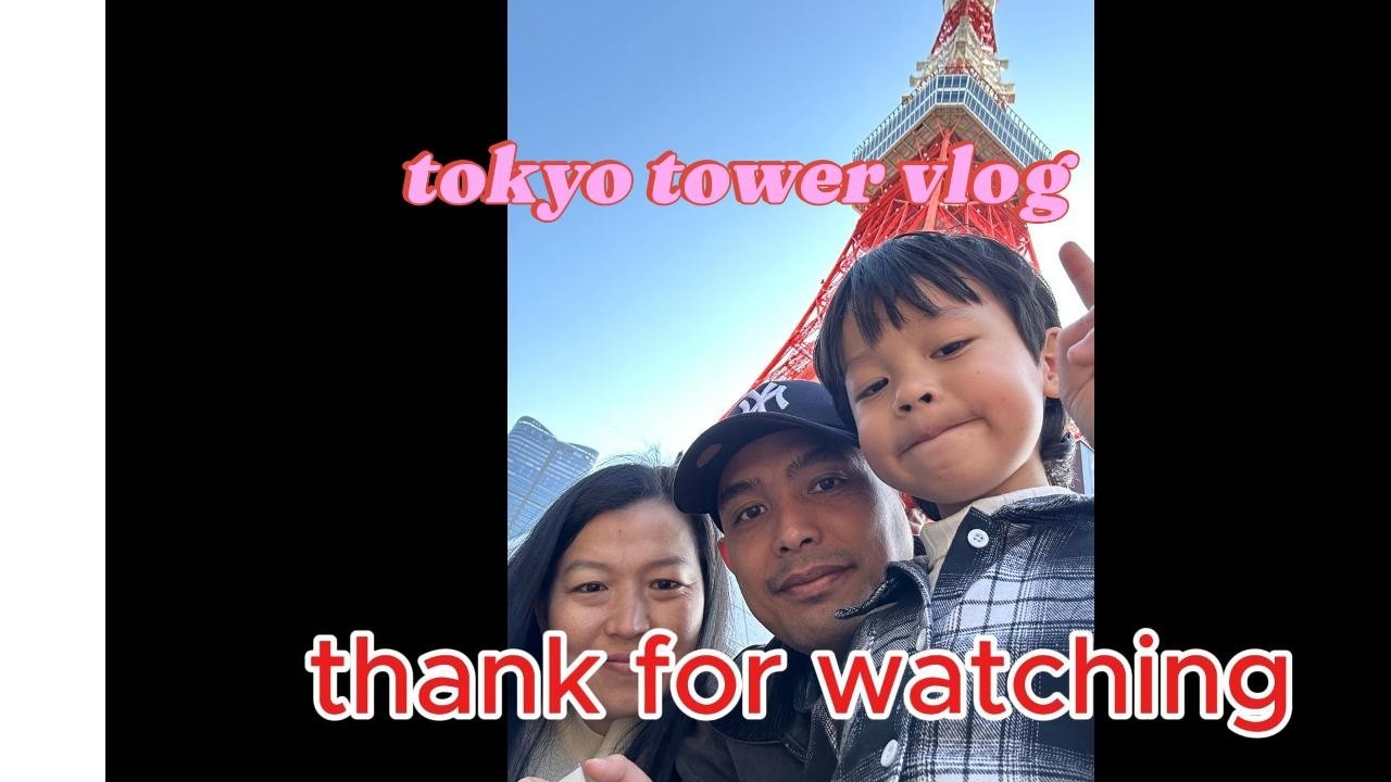 tokyo tower vlog