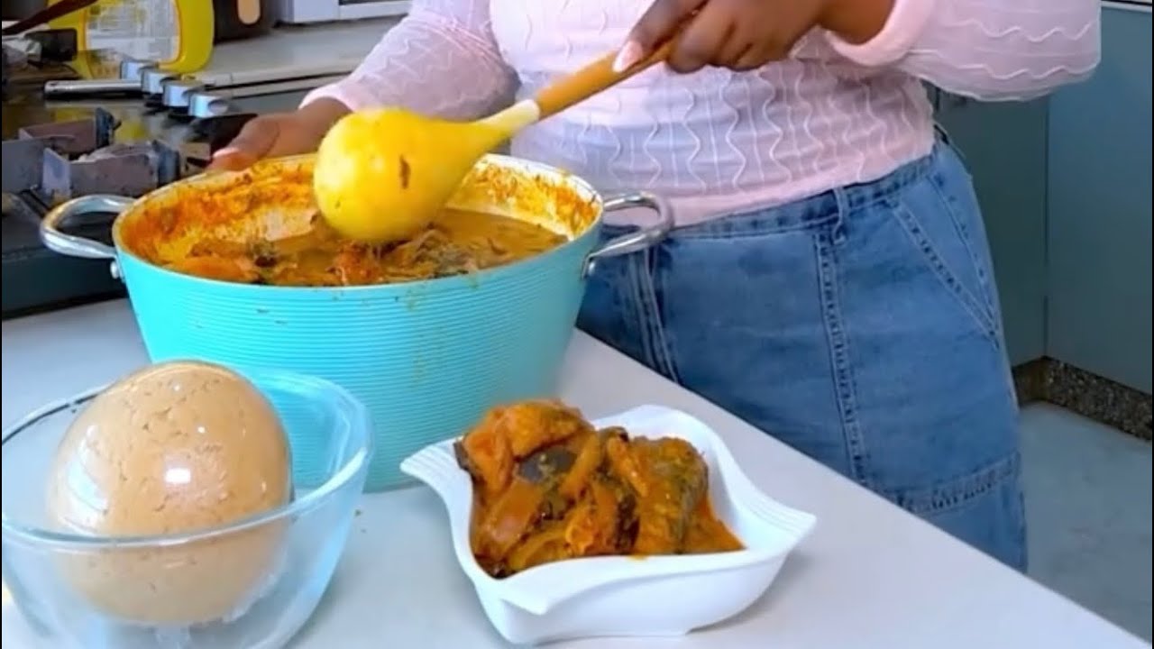 Как профессионально приготовить нигерийский суп оха 🇳🇬