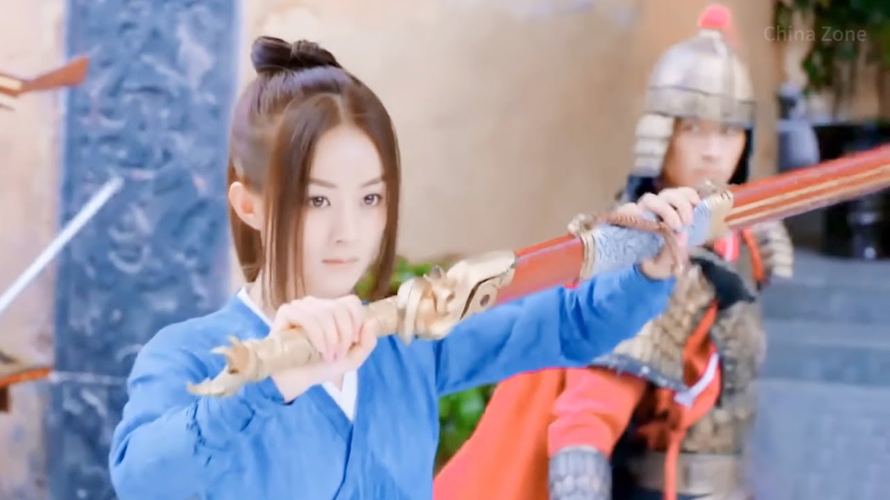 功夫電影！惡霸圍攻落魄少女，怎料少女竟身懷絕世功夫，一打十輕松反殺所有惡霸！ #趙麗穎 #功夫 #戰鬥 #MMA #林更新