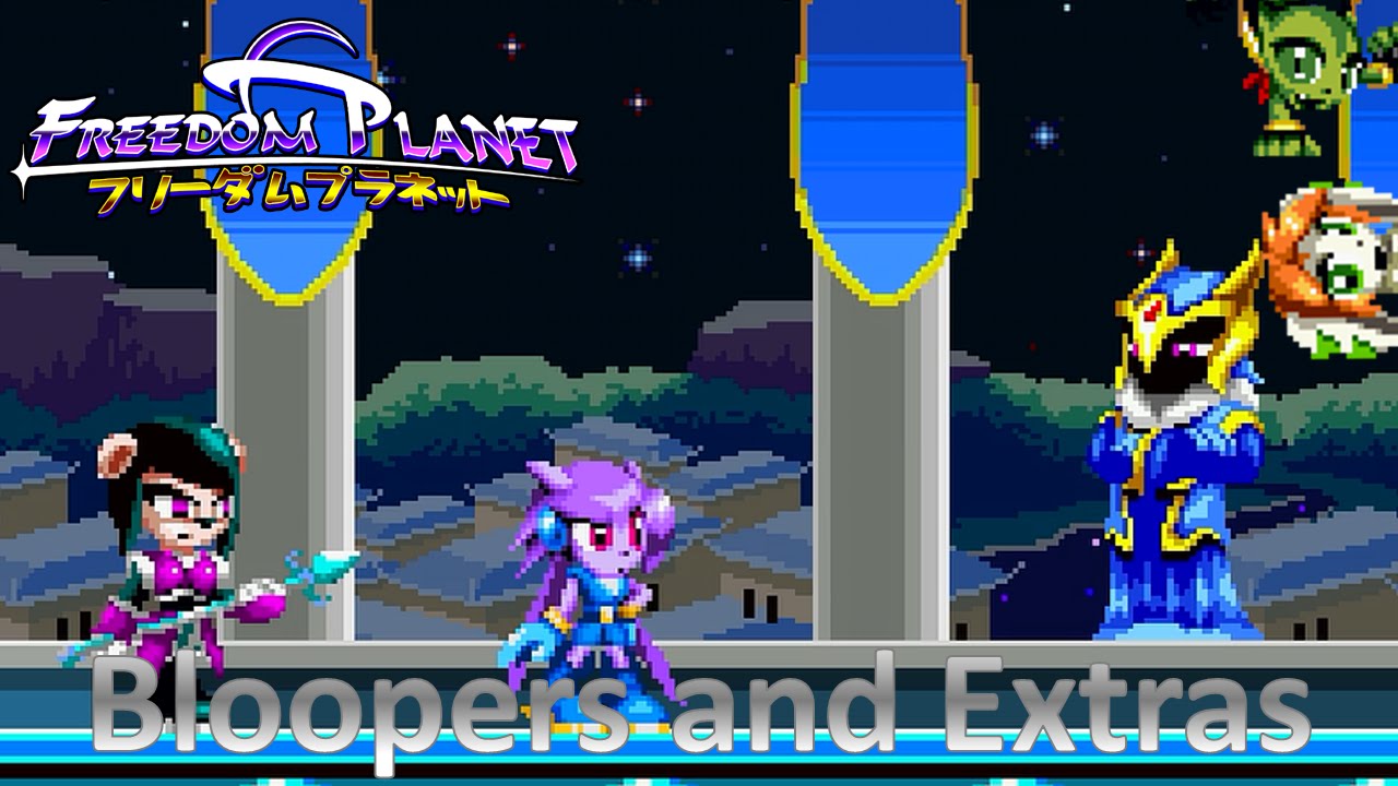 Freedom Planet - Wii U: Неудачные дубли и дополнительные материалы