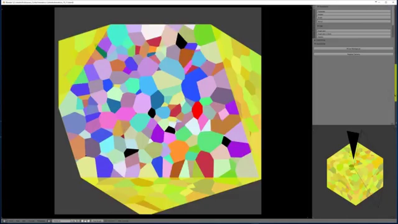 Grain Structure Visualization - Real Time Sectioning