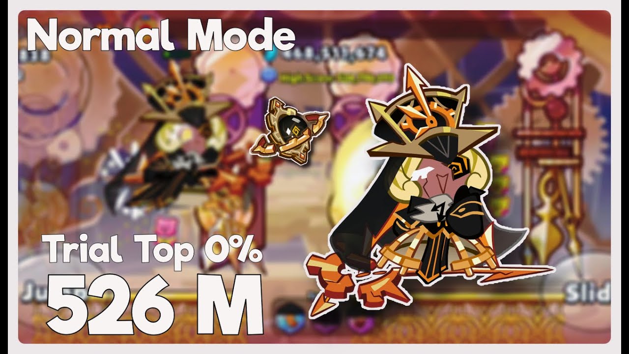Timekeeper Cookie's Trial Normal Mode Top 0% (526 M) - Cookie Run: OvenBreak
