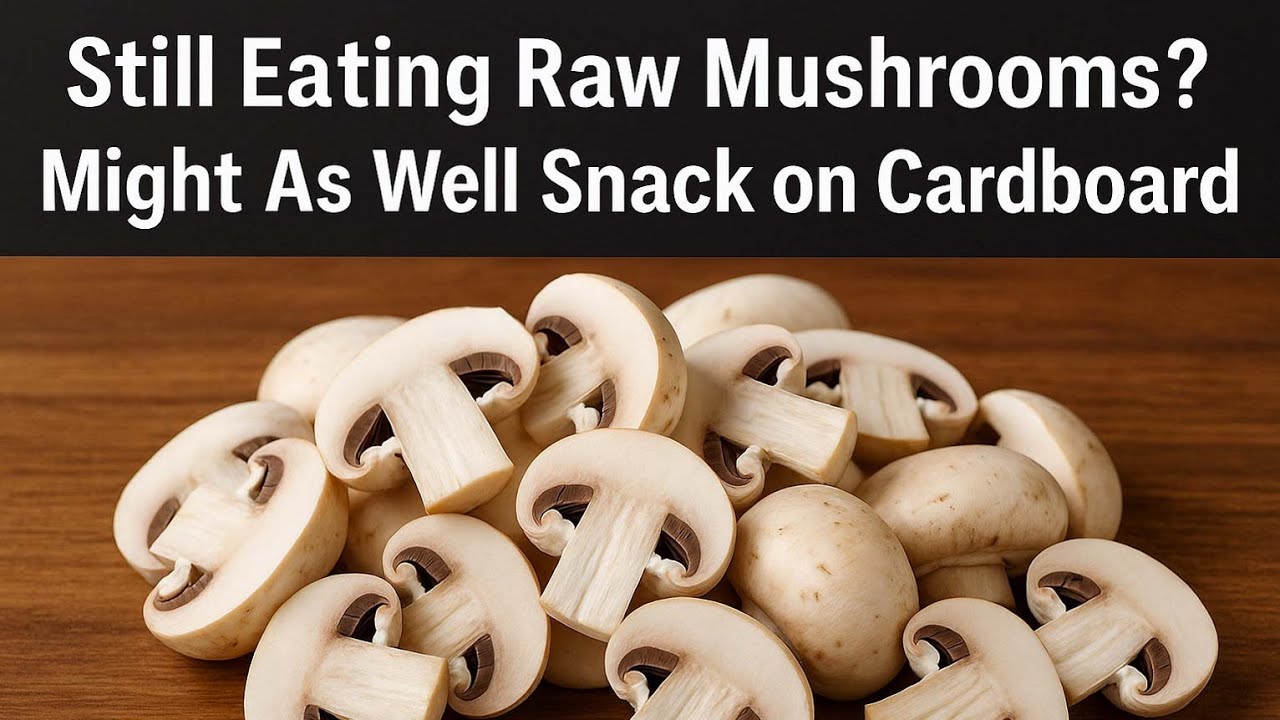 The Raw Food Cult Lied to You (Especially About Mushrooms)