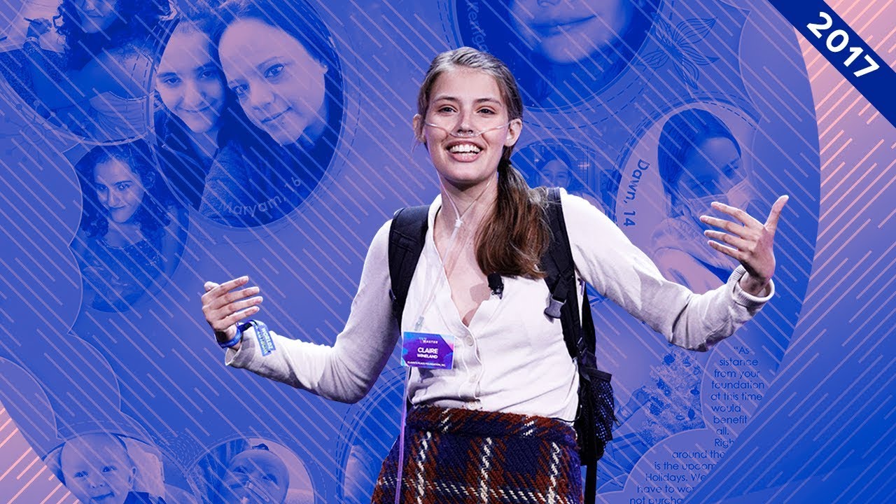 Claire Wineland, Best Selling Author & Founder, Claire's Place Foundation @ WORLDZ 2017