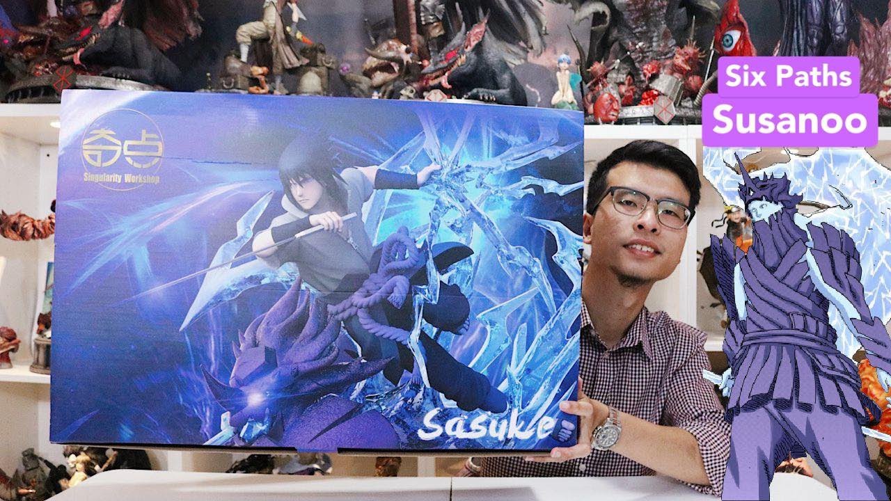 UNBOXING AWESOME SASUKE UCHIHA SUSANOO STATUE FROM NARUTO BY SINGULARITY WORKSHOP.