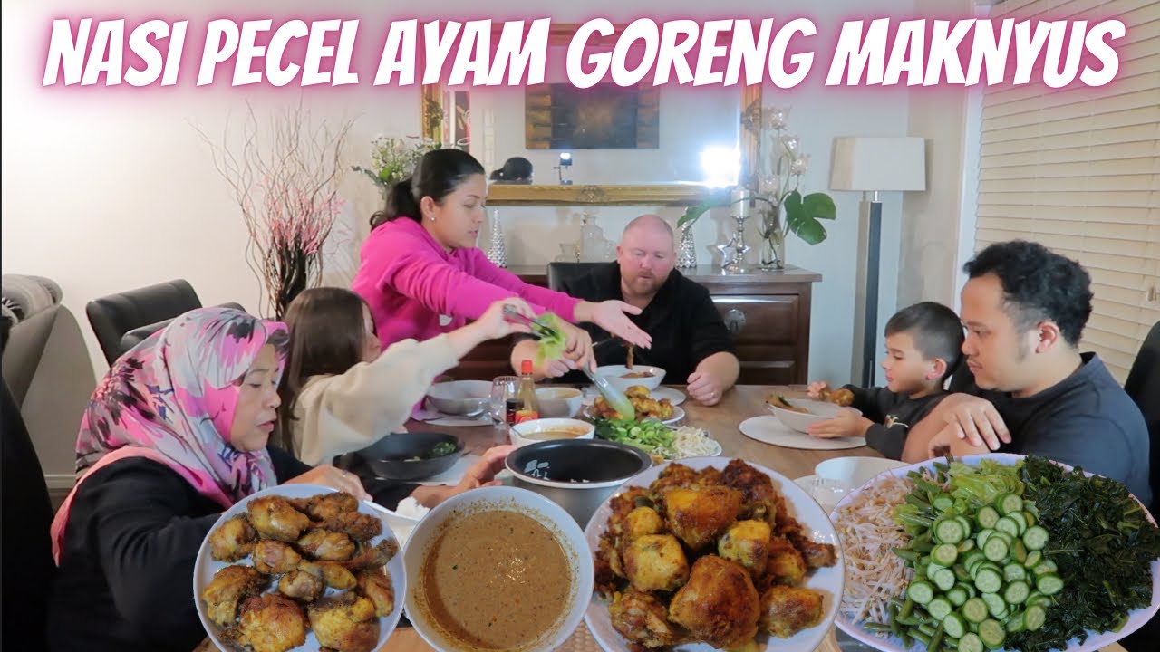 NASI PECEL AYAM GORENG RUMAHAN ENAK DAN GAMPANG
