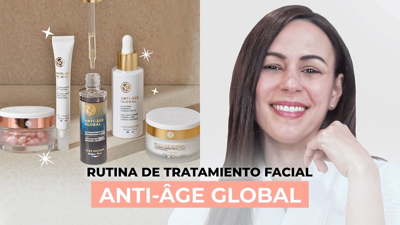 Rutina facial Antiedad para la noche con Anti-Age Global