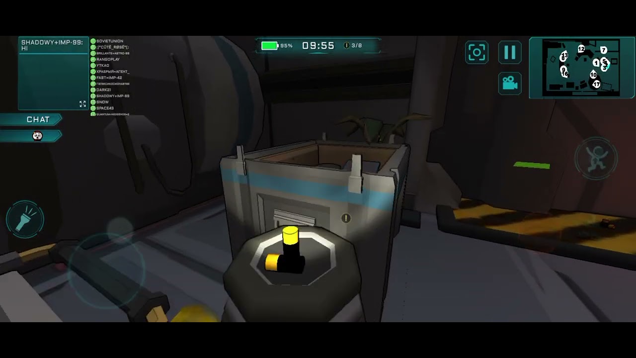 Gameplay pve in lab,8 tasks 