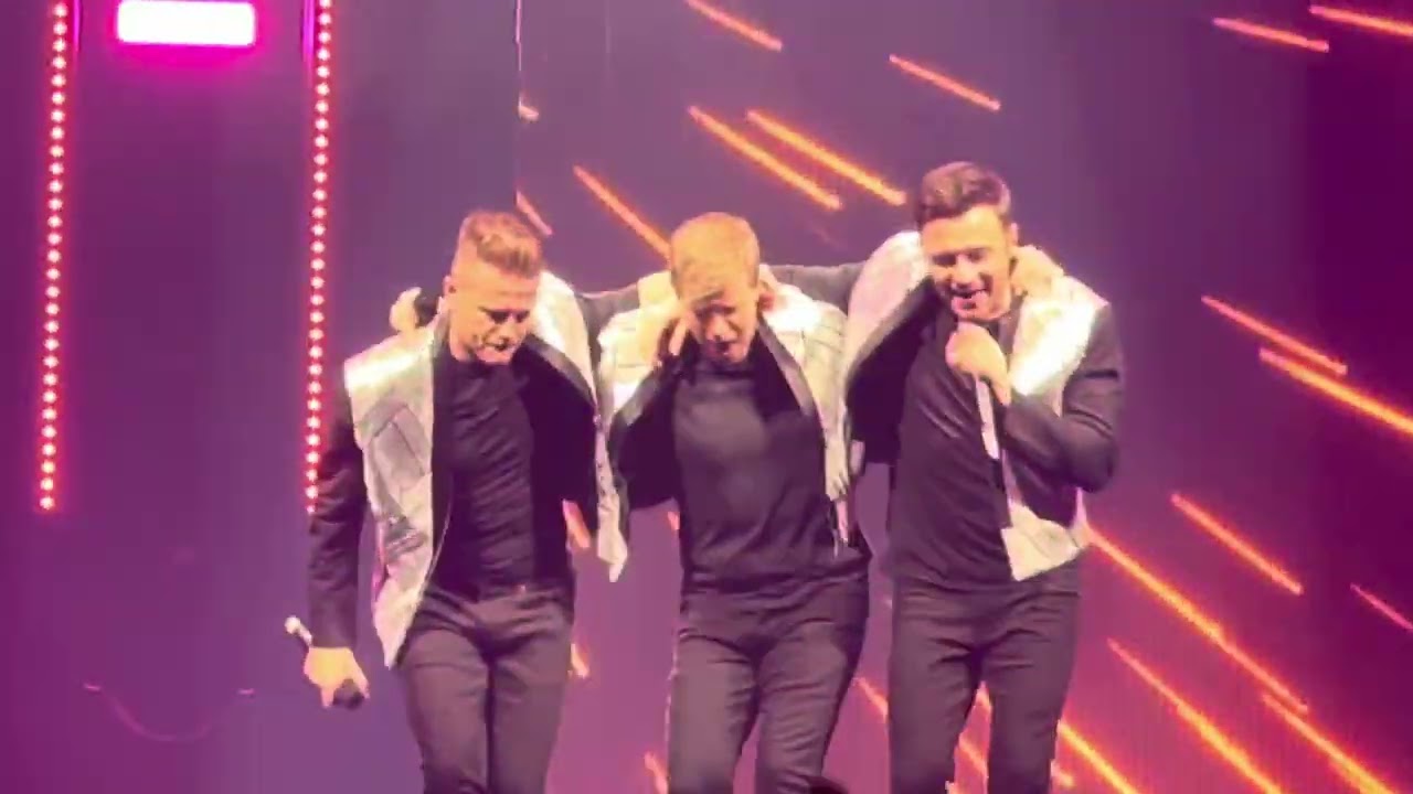 Westlife (No Mark) ABBA Medley - Live, The O2, London - 7th December 2022