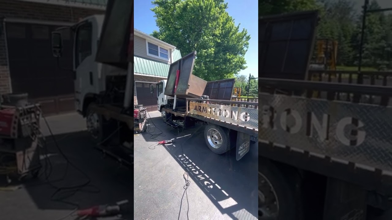 Custom landscape truck
