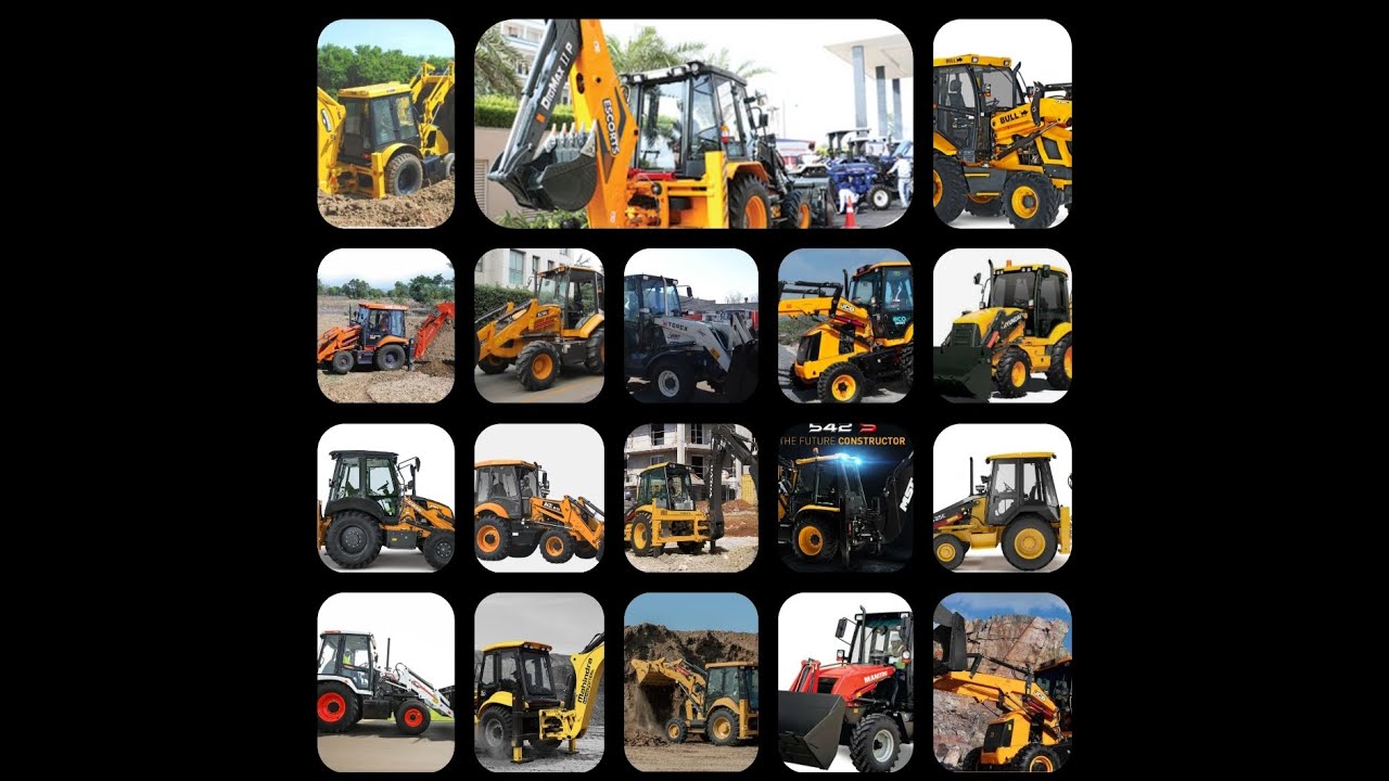 DIFFRENT TYPES OF BACKHOE LOADER | ALL TYPE OF JCB | JCB 3DX PLUS 2022 | JCB MODEL |