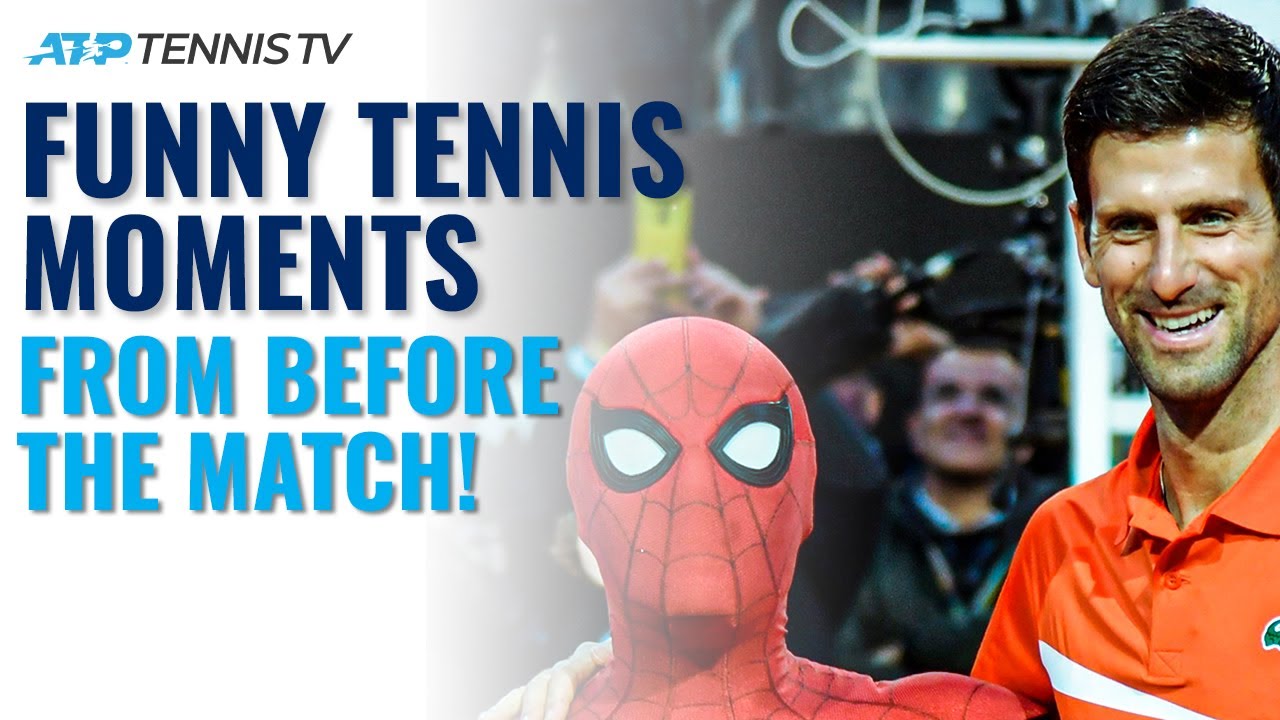 Funny Tennis Moments BEFORE the Match!
