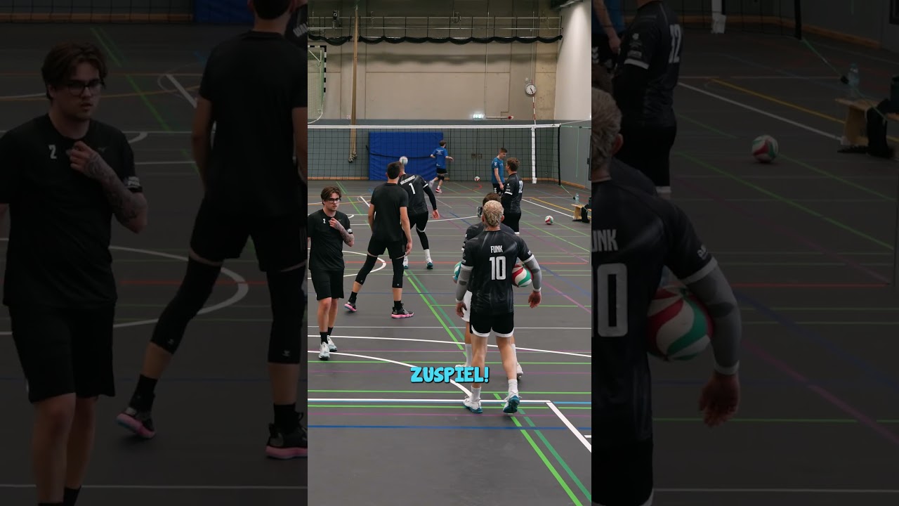 Bounce Contest mit Olaf und Dirk! #shorts #volleyball #haikyuu