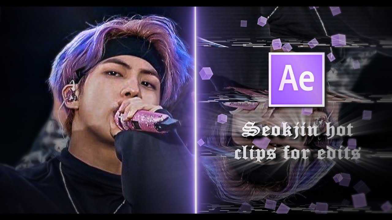 Seokjin twixtor clips for edits (hard/hot)