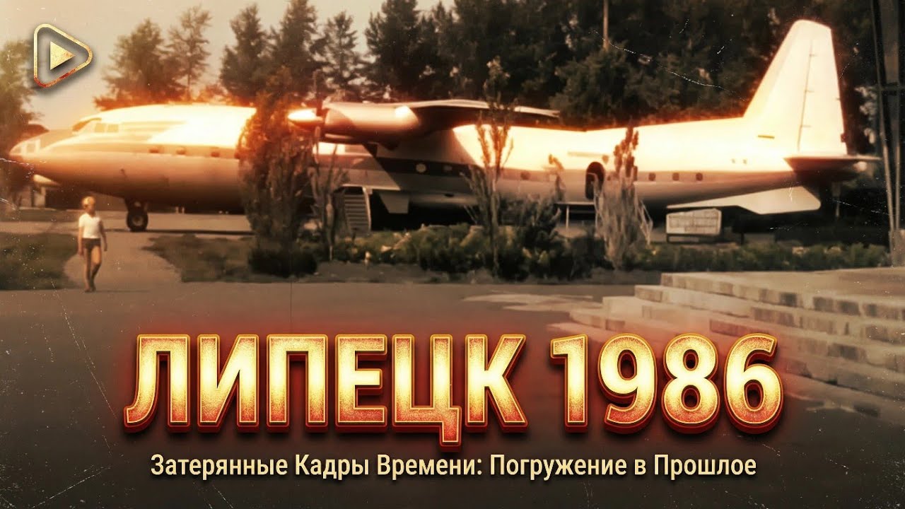 Липецк - 8-мм кинохроника | Быханов сад, авиашоу, масленица, зоопарк, Звездный | Ретро кадры 1986г