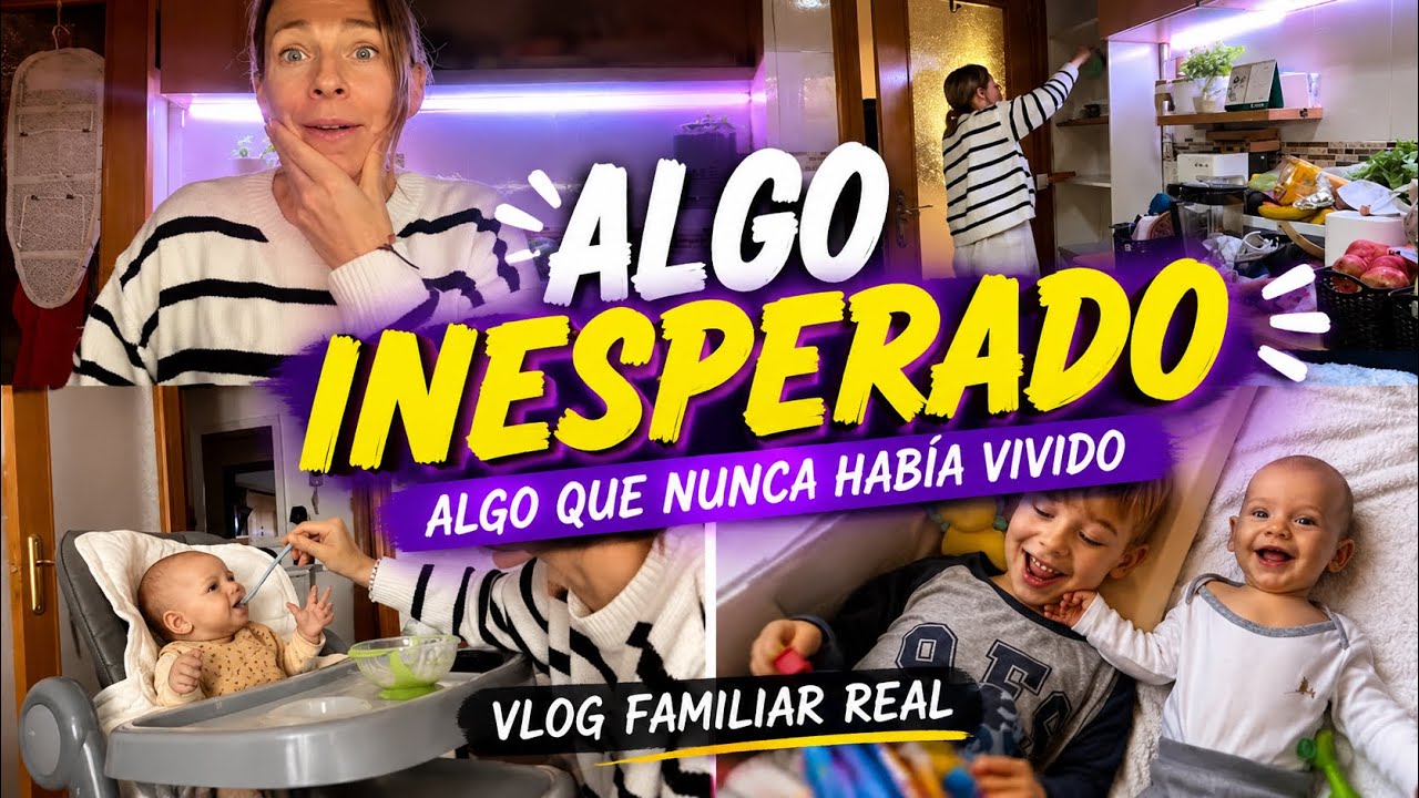 Cambios en mi cocina + algo inesperado con mi lactancia que nunca había vivido | VLOG FAMILIAR REAL