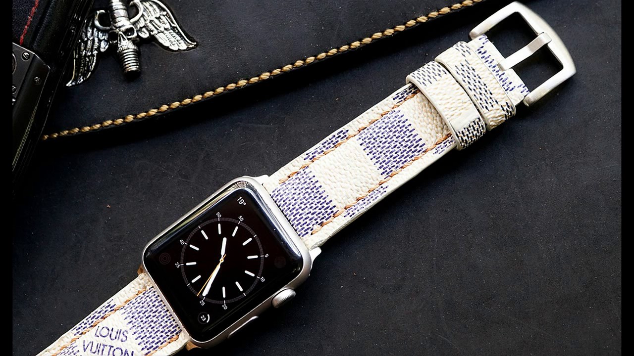 LV Strap for Apple Watch