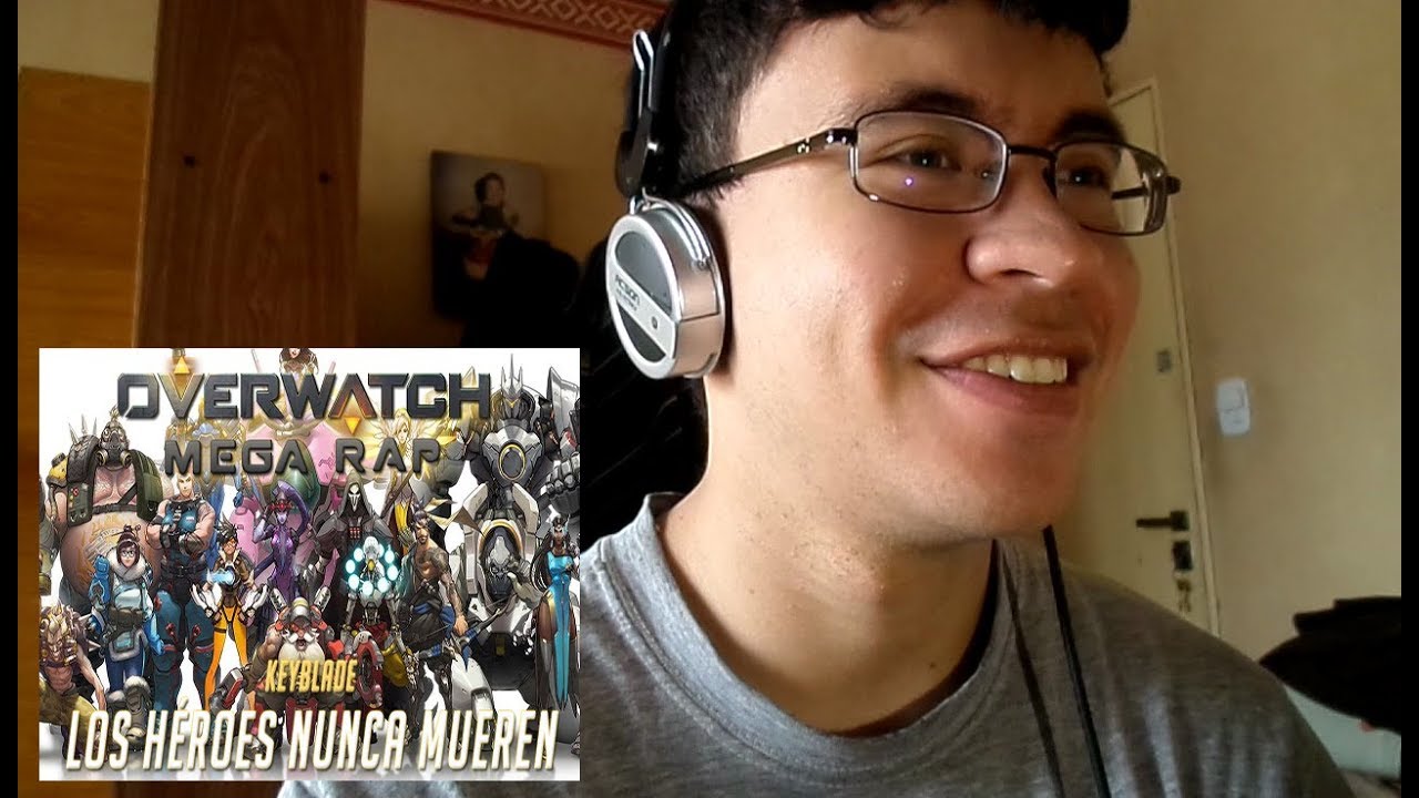 OVERWATCH MEGA RAP (¡¡21 HÉROES!!) | Keyblade | Video Reaccion
