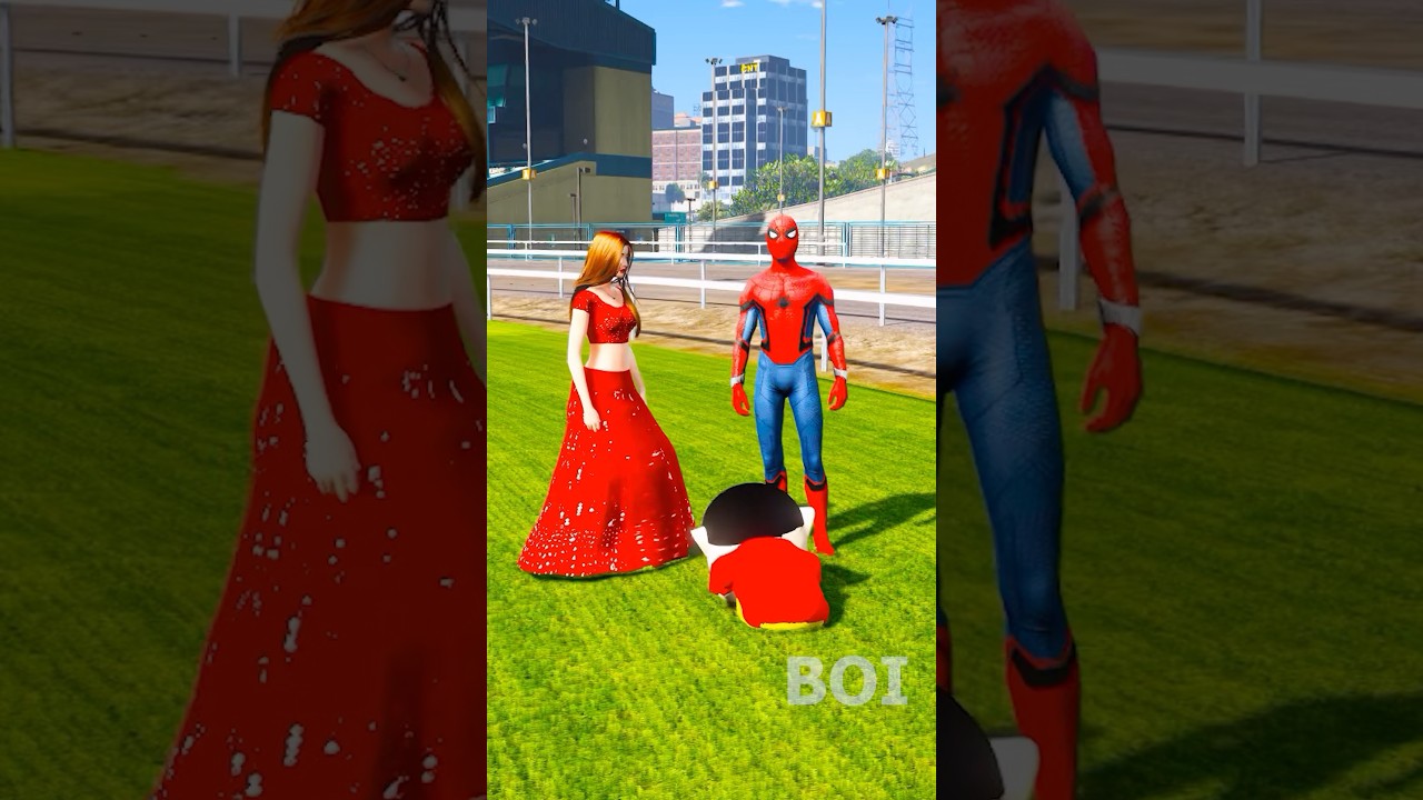 GTA V : WHAT HAPPENED SPIDER-MAN SON 😲 #shorts #gta5 #holidayswithyoutube