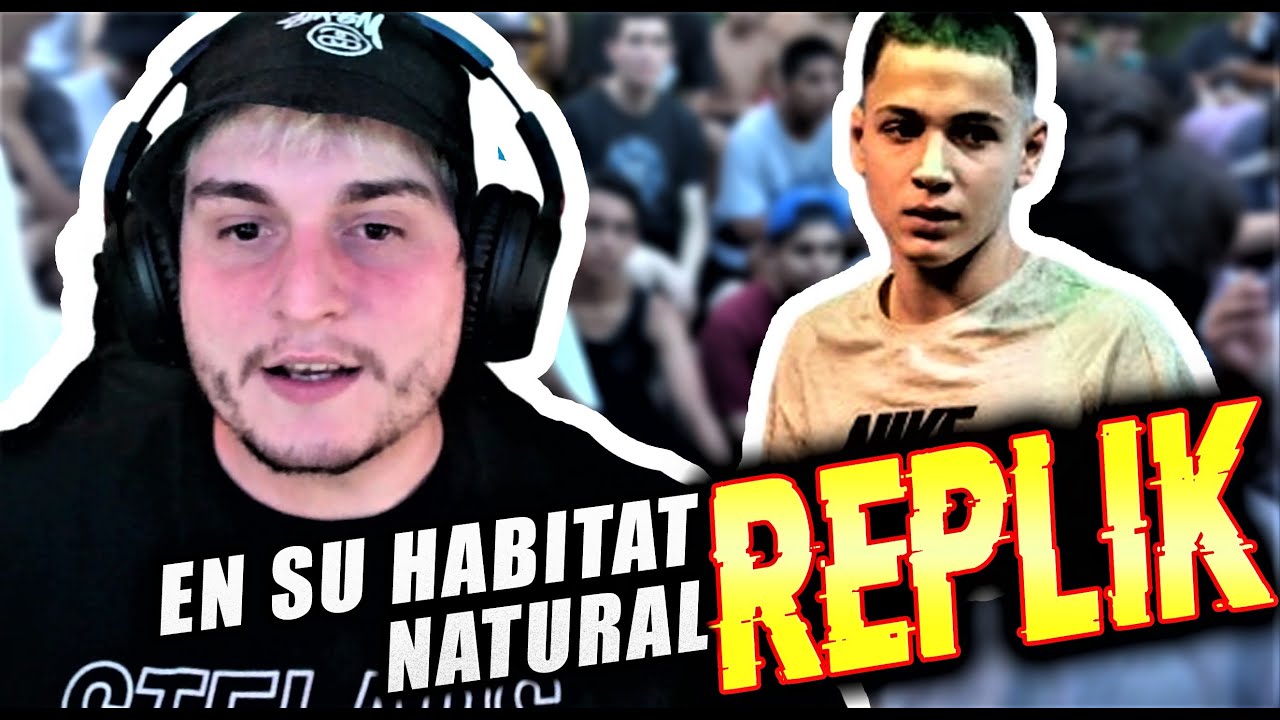 KHAN REACCIONA A REPLIK EN SU HABITAT NATURAL (REPLIK EN PLAZAS)