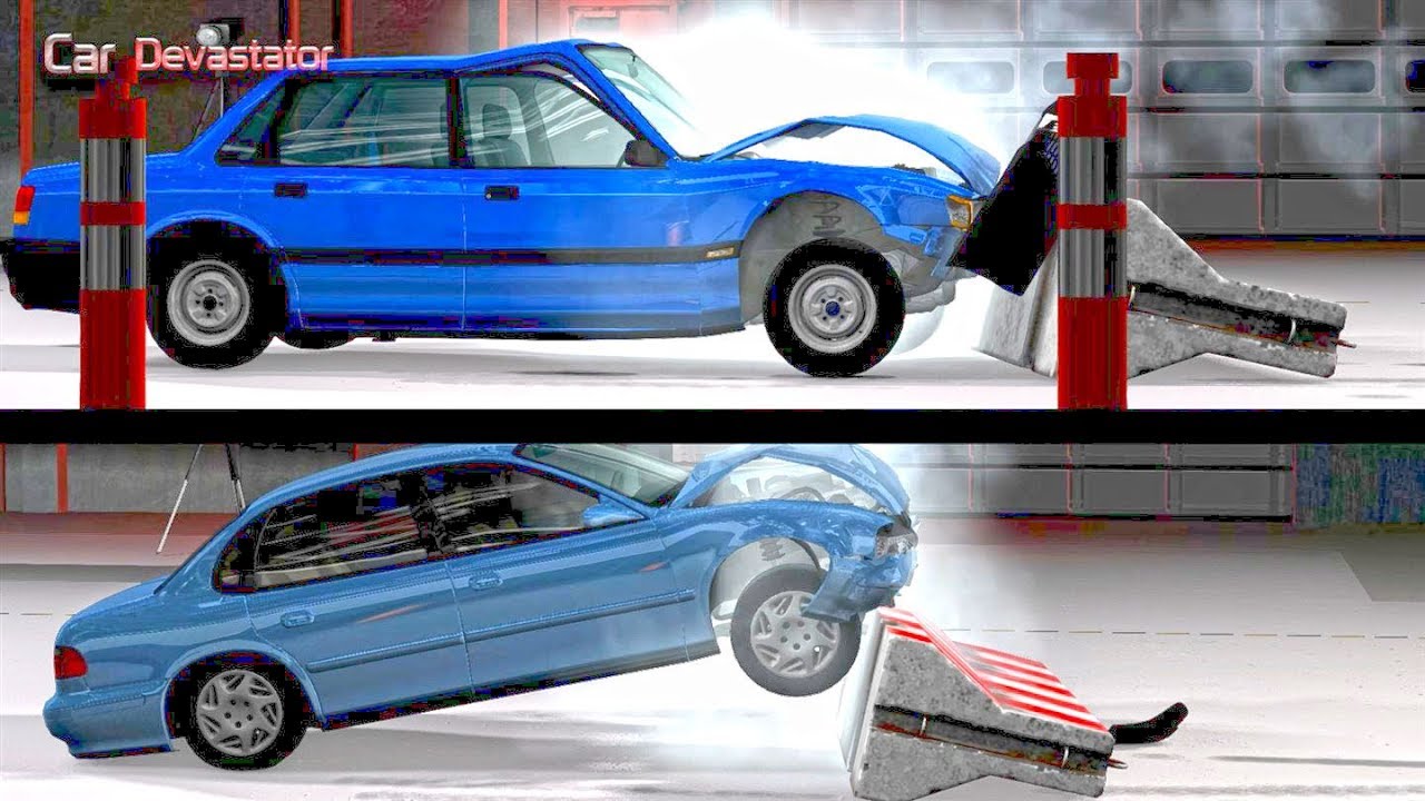 BeamNG Drive Ibishu Pessima Old vs New - Crash Testing