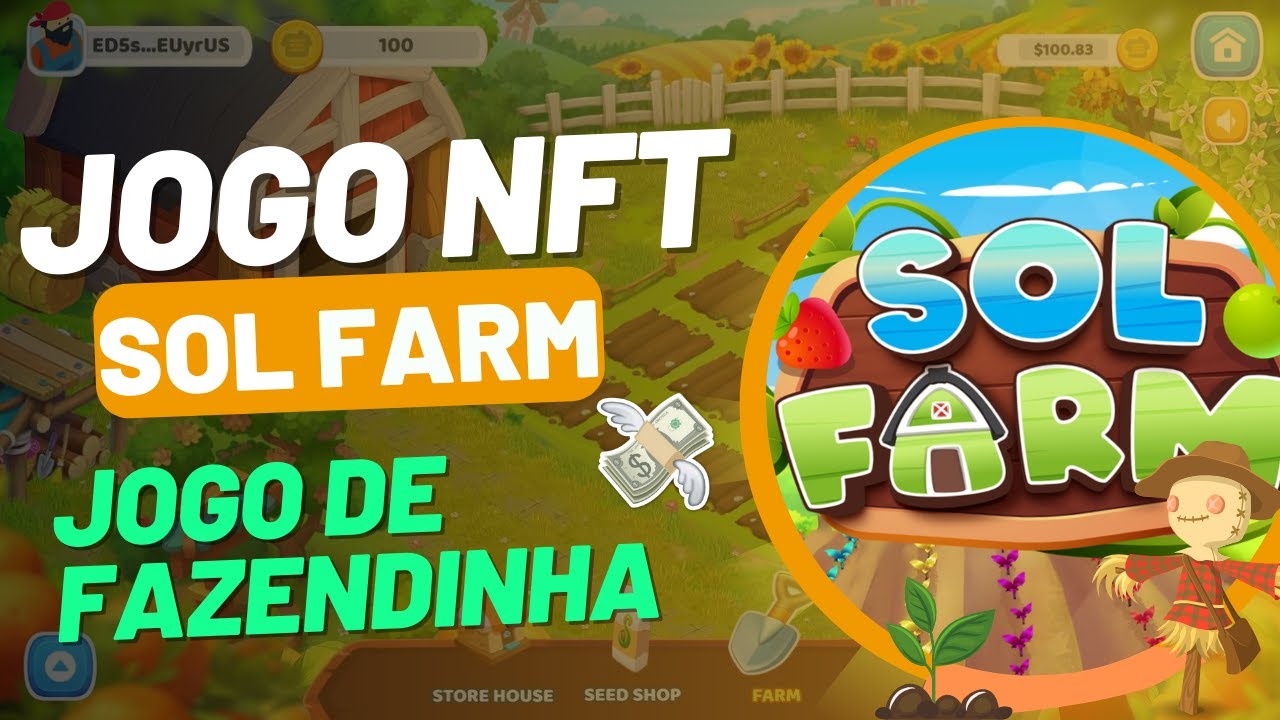 👨‍🌾 SOLFARM | NOVO JOGO NFT DE FAZENDINHA NA REDE SOLANA