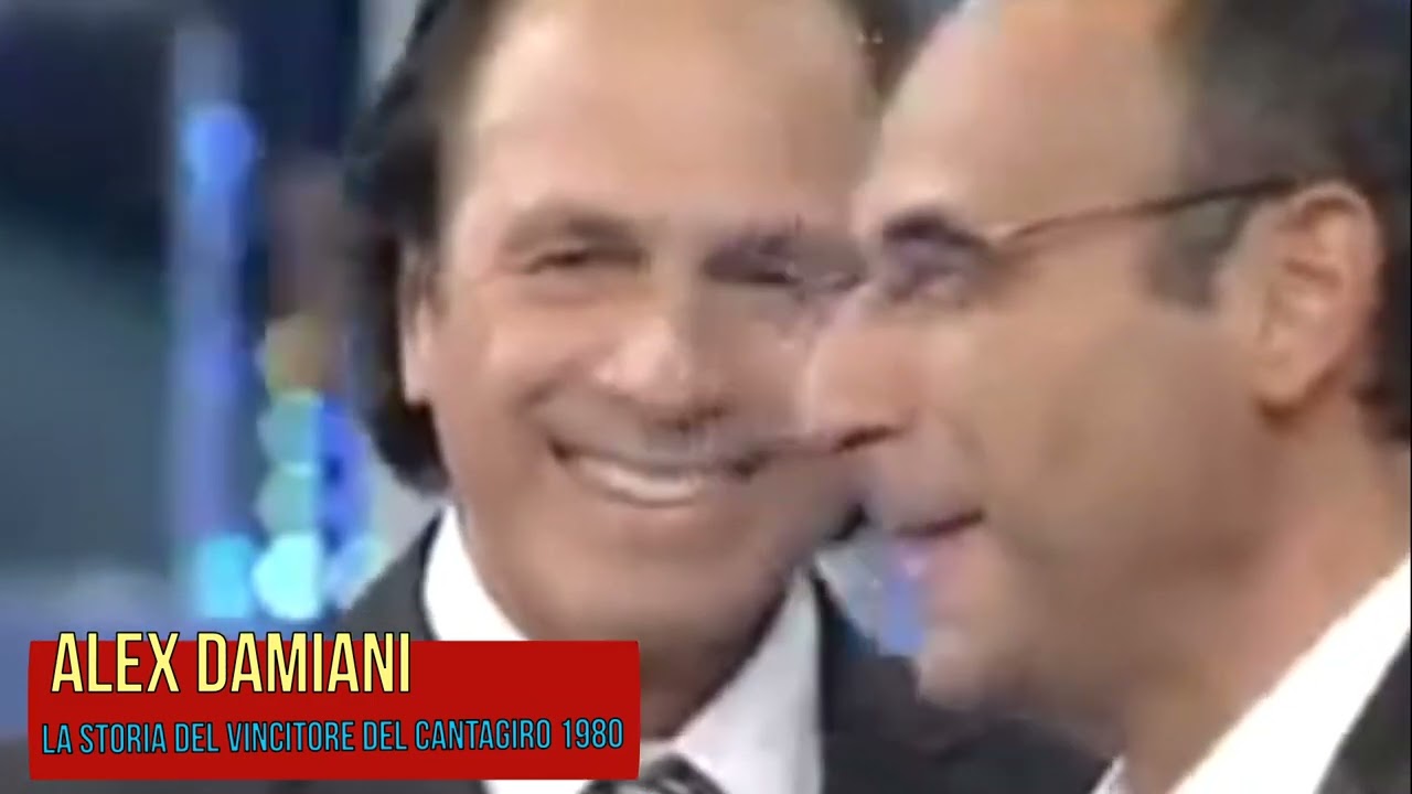 Alex Damiani La Storia del Vincitore del Cantagiro 1980