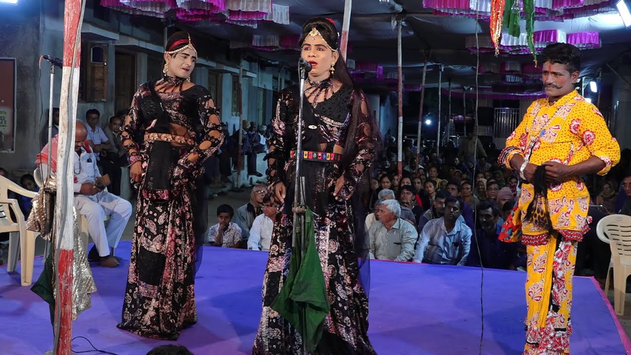 Ras Garba , Comedy , Aarti , Natak , Harshidhi Bhavai Mandal , Rampar