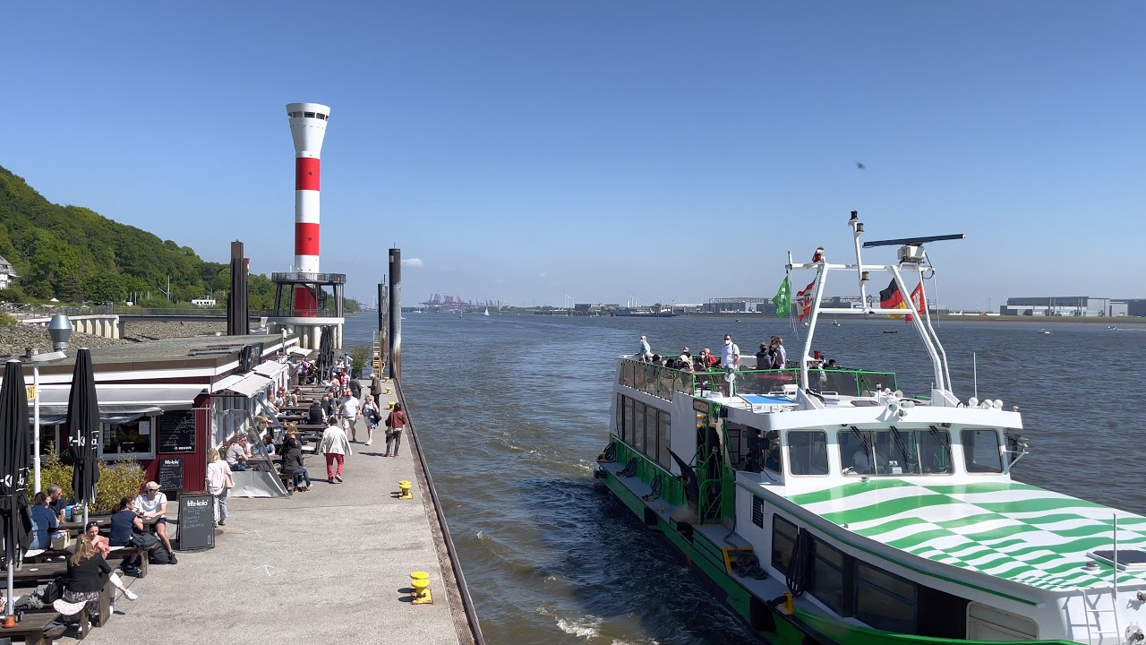 walking in Hamburg Blankenese 2 May 2021 4K HDR