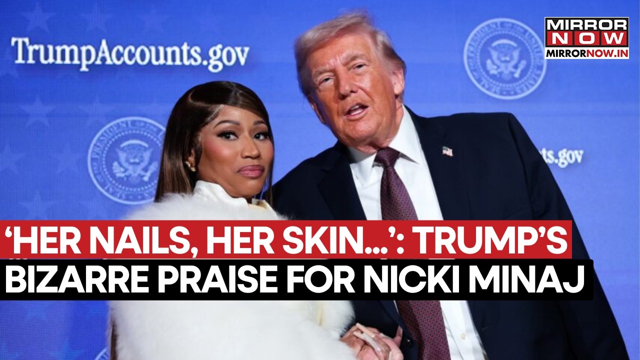 Trump Drools Over Rapper Nicki Minaj's Nails & Skin? POTUS' Bizarre Praise At Event Turns Heads