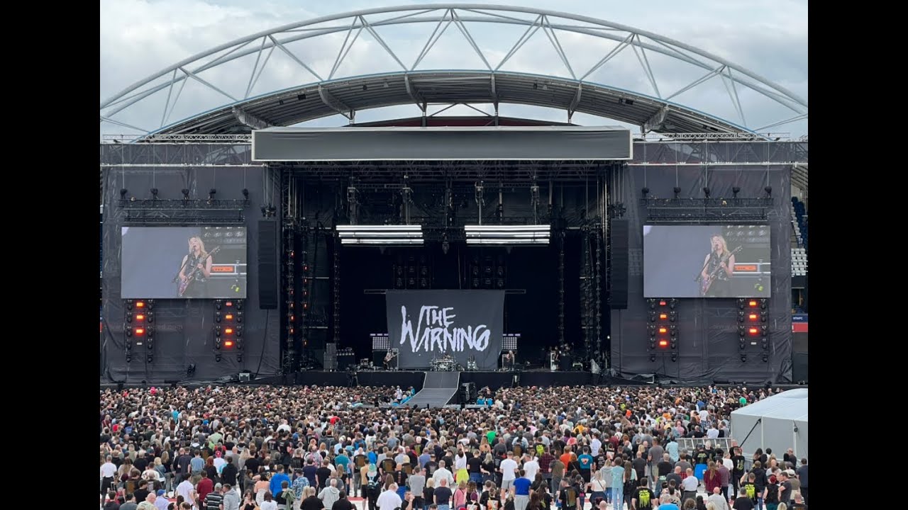 Enter Sandman(Metallica cover)-The Warning(Supporting Muse)John Smith’s Stadium Huddersfield 20Jun23