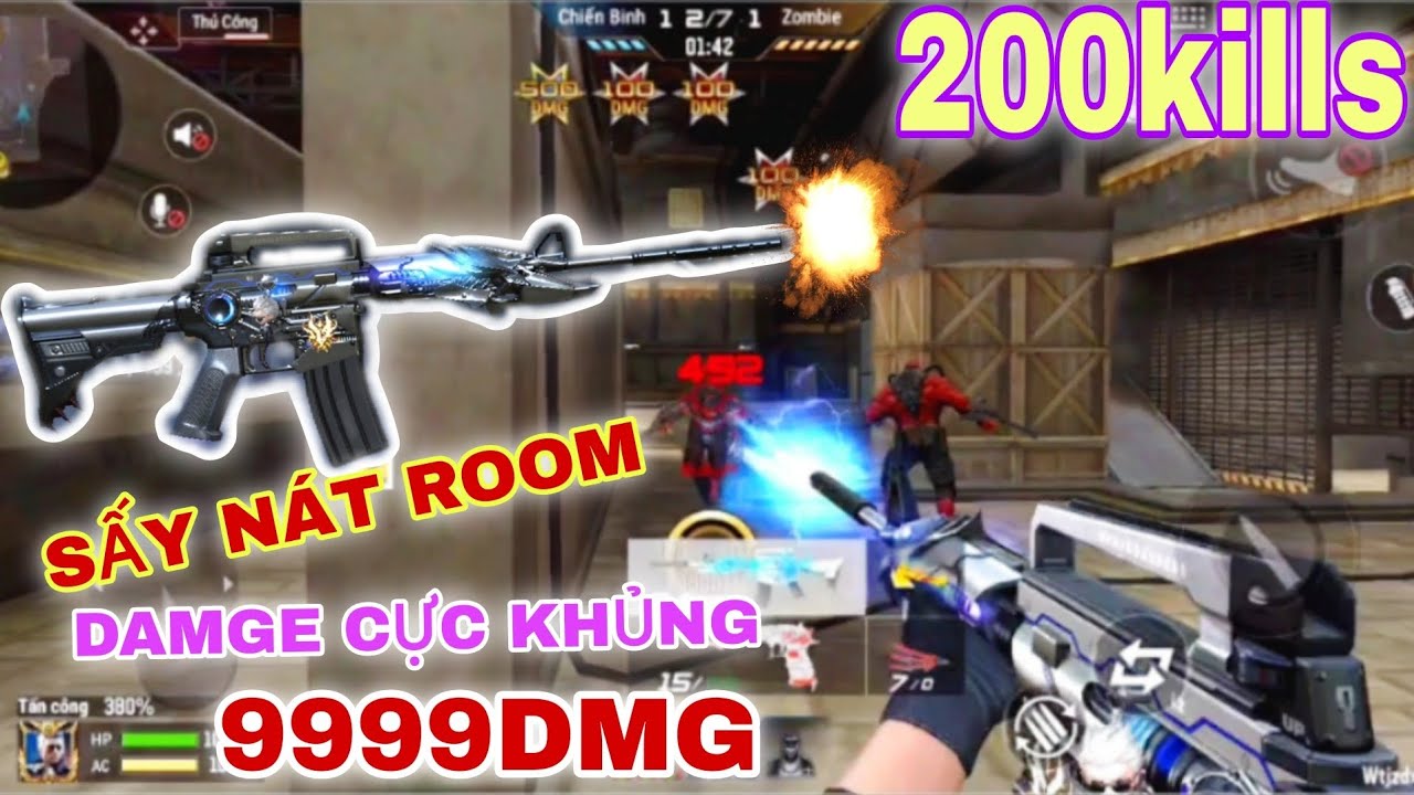 ​CFM | Săn Zombie V4 Với M4A1-Iron Beast (M4A1-Trần Long)
