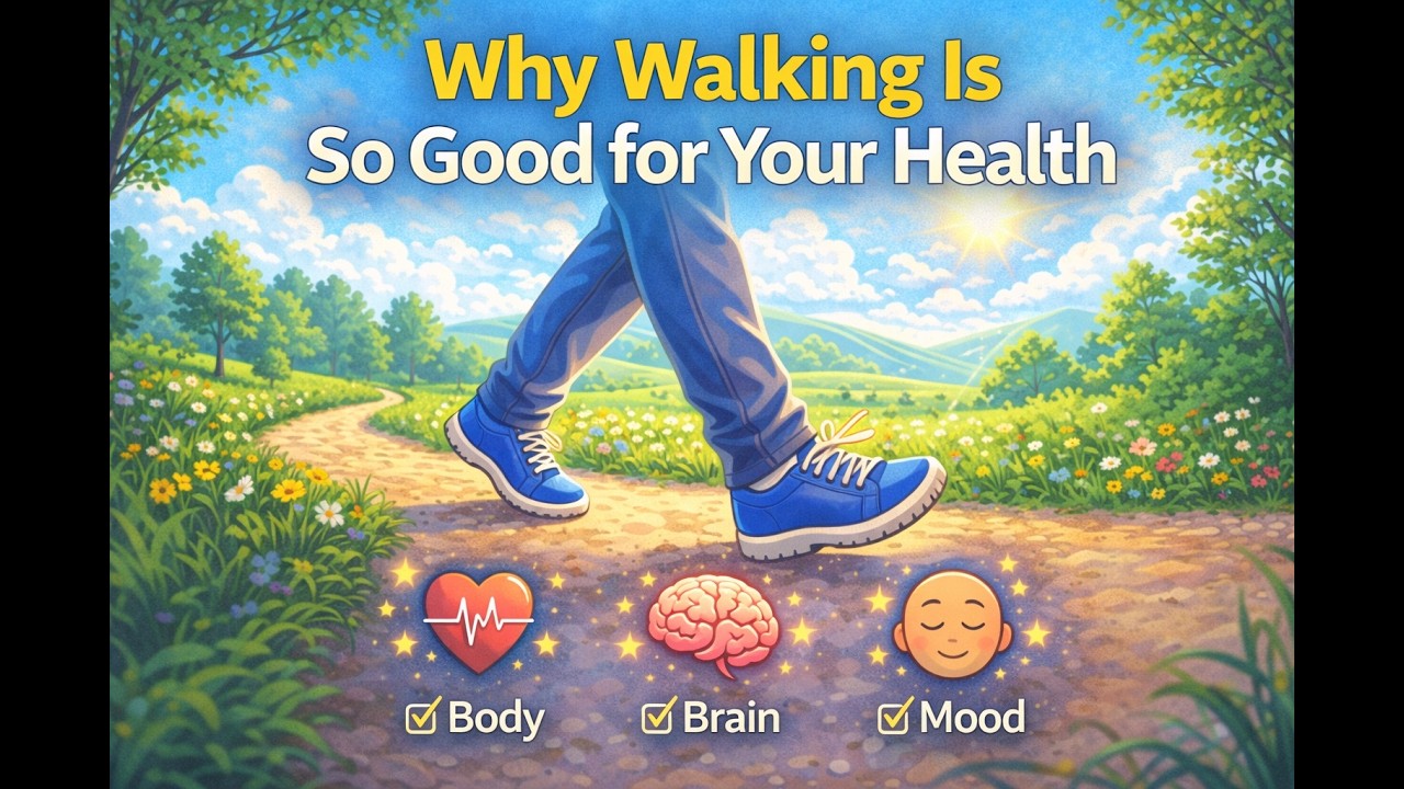 Why walking is so good for your health | Real English Conversation