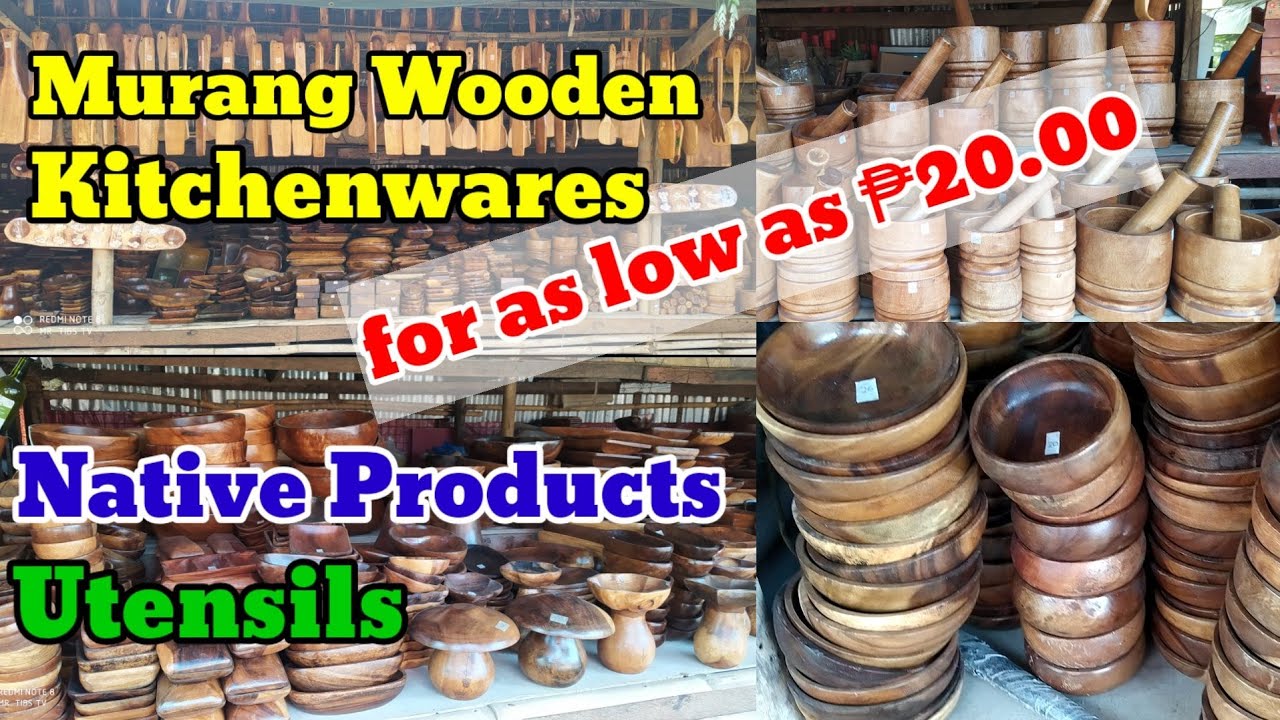 Murang Bilihan ng Wooden Kitchenwares|Wooden Kitchen Price|Native Product|Kitchen Ideas Collection