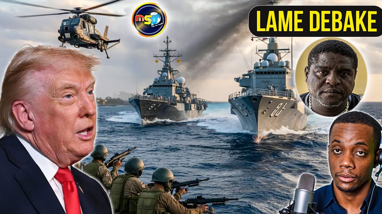Flash Solda Ameriken Debake Sou Lanmè Jodia Viv Ansanm Ap Kraze Babekyou Sou Presyon